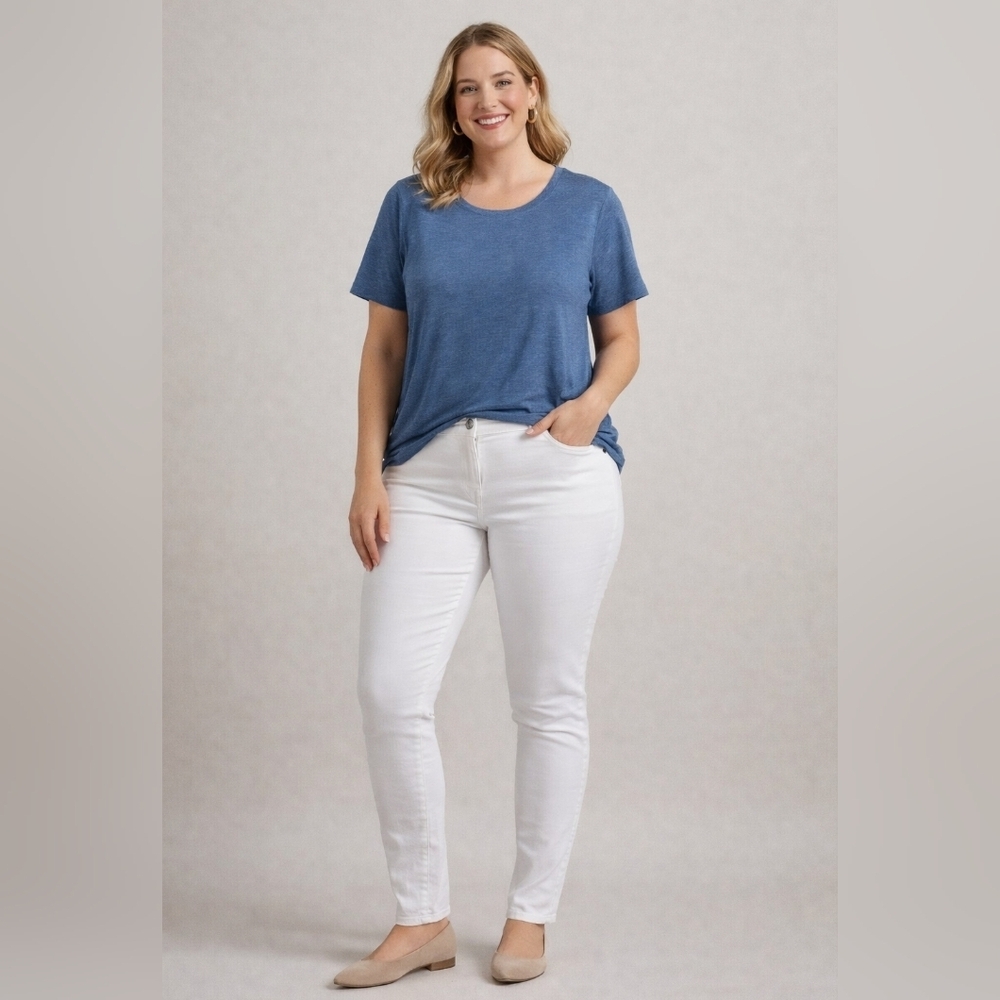 Reduce Sustainable White Jeggings Women’s Size L | Stretch Cotton Skinny Jeans